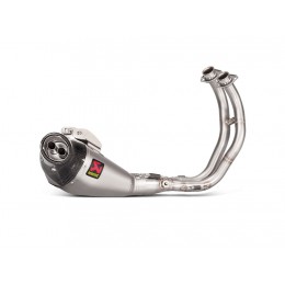 Akrapovic скольжения на гоночной линии титановой выхлопной системы
