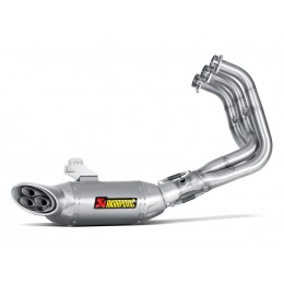 Akrapovic скольжения на гоночной линии титановой выхлопной системы