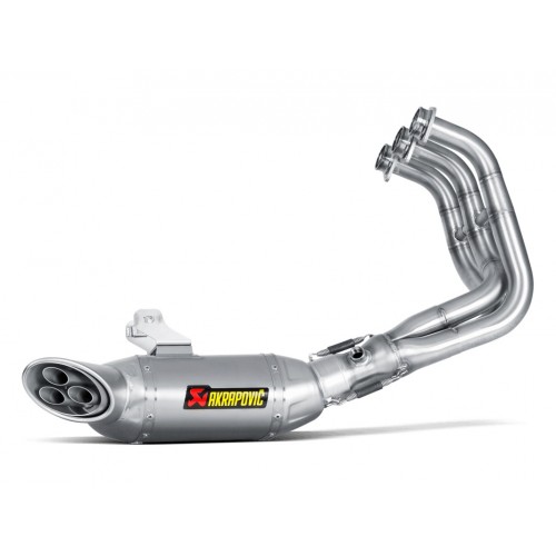 Akrapovic скольжения на гоночной линии титановой выхлопной системы