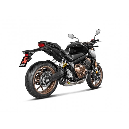 Akrapovic скольжения на гоночной линии титановой выхлопной системы