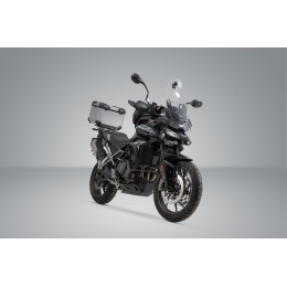 Система верхнего корпуса SW-Motech TRAX ADV - серебристый. Triumph Tiger 900 (19-) / 1200 (22-).