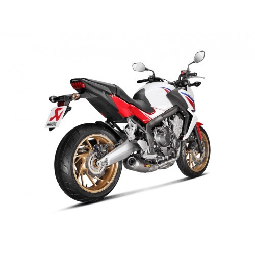 Akrapovic скольжения на гоночной линии титановой выхлопной системы