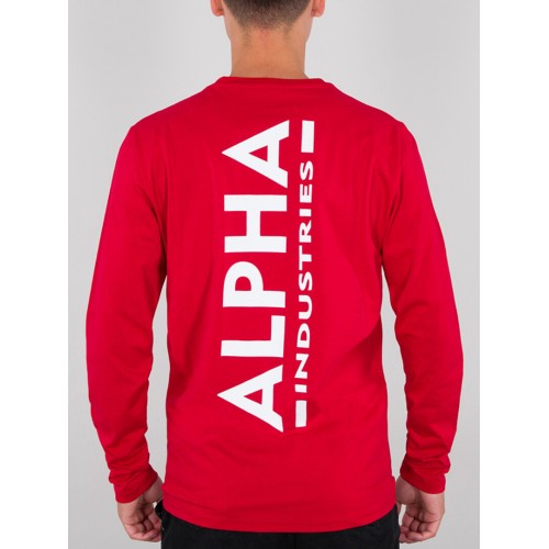 Alpha Industries Back Print Heavy Рубашка с длинными рукавами