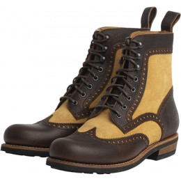 Rokker Frisco Brogue Brown Limited Мотоцикл сапоги