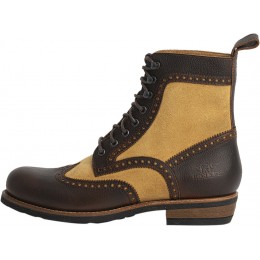 Rokker Frisco Brogue Brown Limited Мотоцикл сапоги