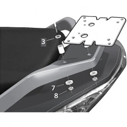 SHAD TOP МАСТЕР DAELIM S3/ No 3 125i Топкорсная фурнитура