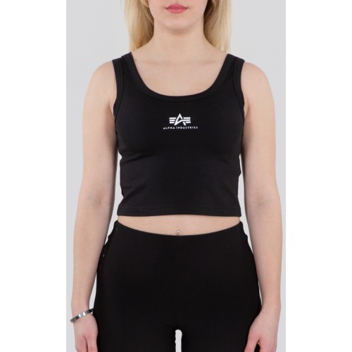 Alpha Industries Basic Crop SL Дамы Танк Топ