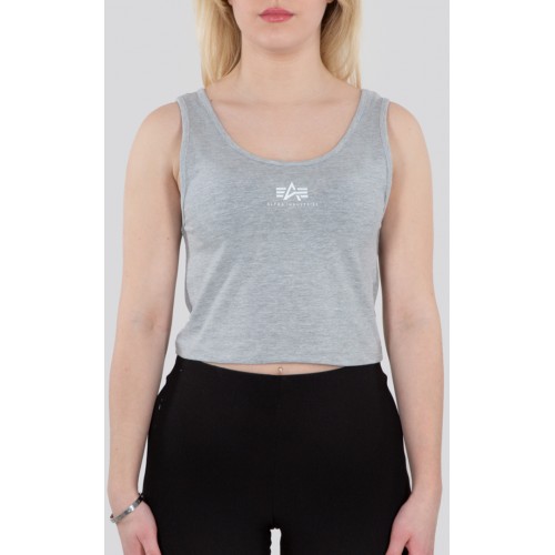 Alpha Industries Basic Crop SL Дамы Танк Топ