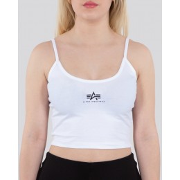 Alpha Industries Basic Crop SL Дамы Топ