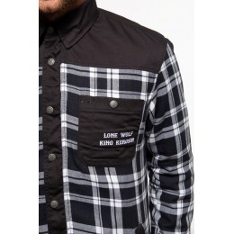 King Kerosin Lone Wolf Рубашка мотоцикла