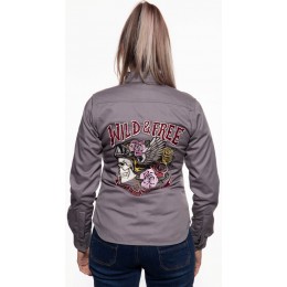 Queen Kerosin Wild & Free Adventure Дамы Рубашка
