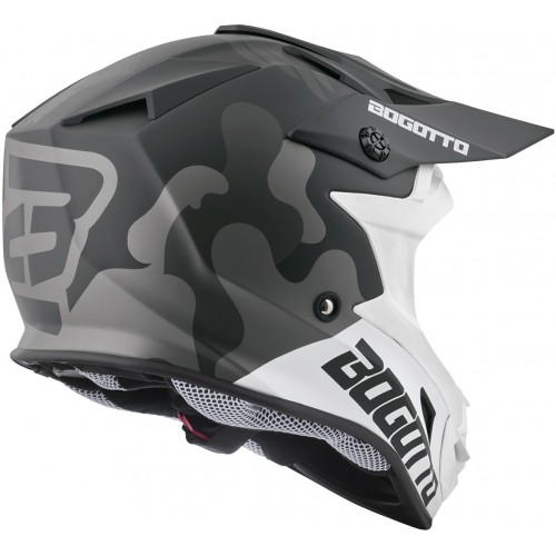 Bogotto V328 Camo Стеклопластиковый мотокросс шлем