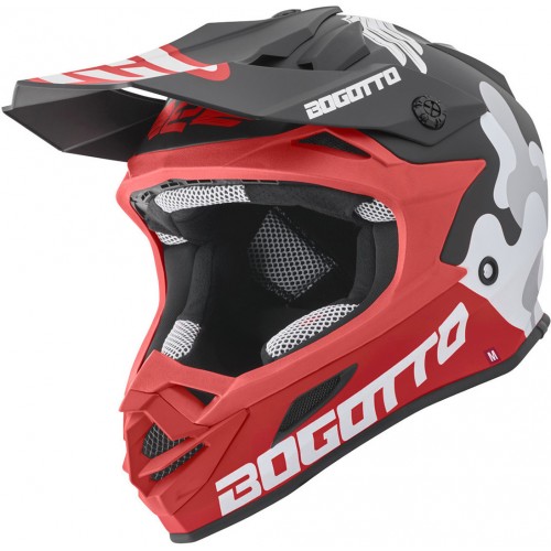 Bogotto V328 Camo Стеклопластиковый мотокросс шлем