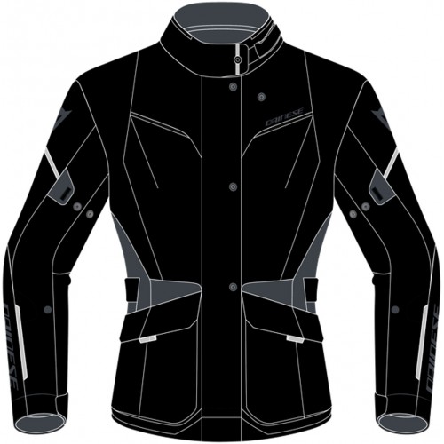 Dainese Tempest 3 D-Dry Дамы Мотоцикл Текстильная куртка