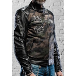HolyFreedom Zero Camo мотоциклетная кожаная/текстильная куртка