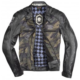 HolyFreedom Zero Camo мотоциклетная кожаная/текстильная куртка