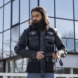 HolyFreedom Quattro TL мотоциклетная кожаная/текстильная куртка