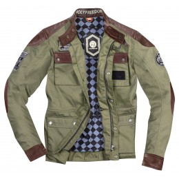 HolyFreedom Quattro Waxed Evo Мотоцикл Текстильная куртка