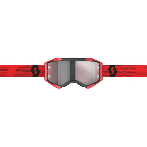Scott Fury Chrome red/black Очки для мотокросса