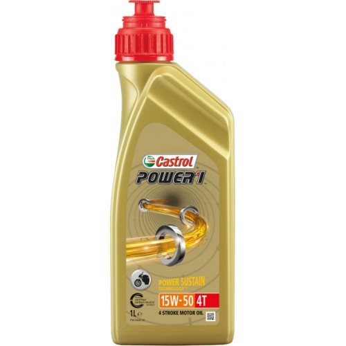 Castrol Power 1 4T 15W-50 Моторное масло 1 литр