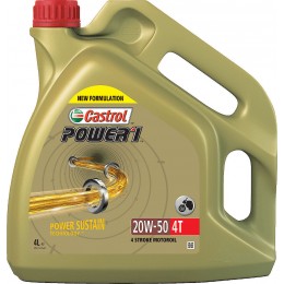 Castrol Power 1 4T 20W-50 Моторное масло 4 литра