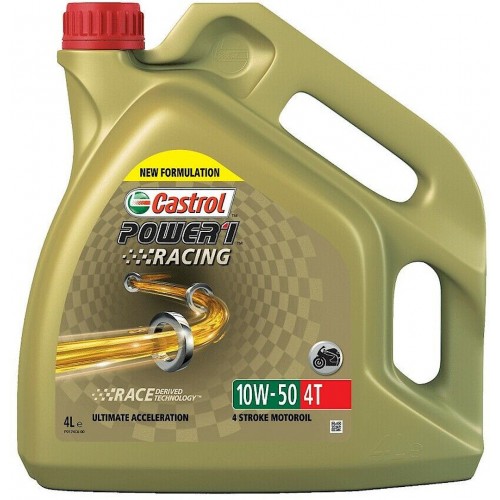 Castrol Power1 Racing 4T 10W-50 Моторное масло 4 литра