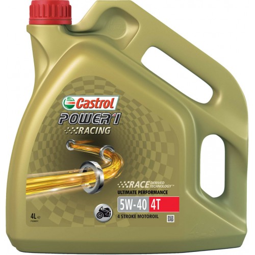 Castrol Power1 Racing 4T 5W-40 Моторное масло 4 литра