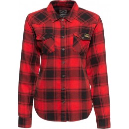 Queen Kerosin Check Женская рубашка