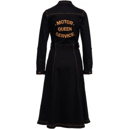 Queen Kerosin Workwear Swing Denim Женское платье
