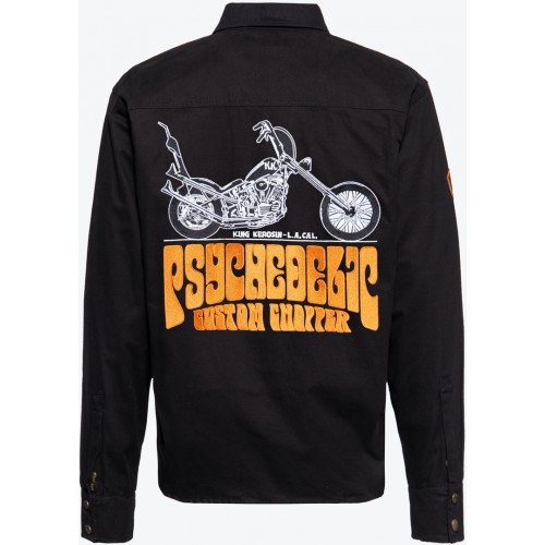 King Kerosin Psycedellic Chopper Workwear Рубашка