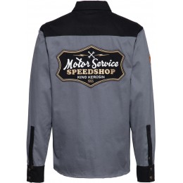 King Kerosin Motor Service Speedshop Workwear Рубашка