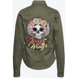 Queen Kerosin Spread your Wings Женская рубашка