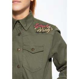 Queen Kerosin Spread your Wings Женская рубашка