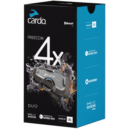 Cardo Freecom 4x Duo Система связи Двойной пакет