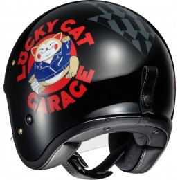 Shoei J.O Lucky Cat Garage Реактивный шлем