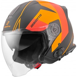 Bogotto V586 Detri BT Шлем Блютуз Джет