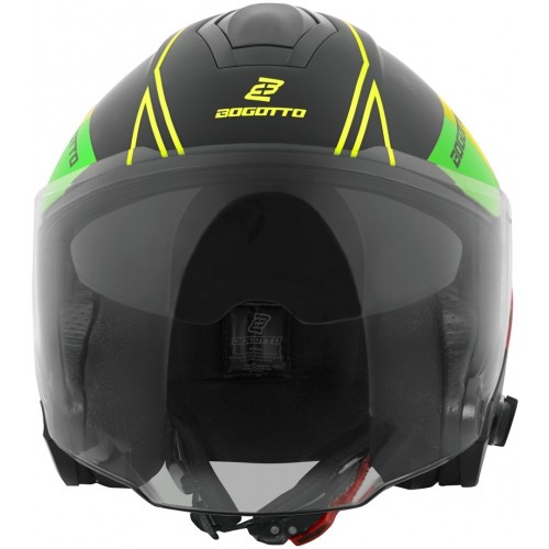 Bogotto V586 Detri BT Шлем Блютуз Джет