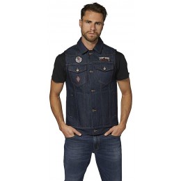 Rokker Club Denim Мотоциклетный жилет