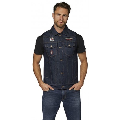 Rokker Club Denim Мотоциклетный жилет