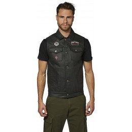 Rokker Club Black Мотоциклетный жилет