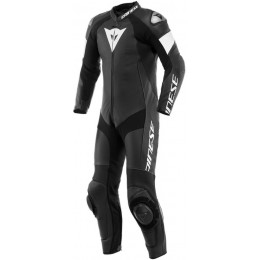 Dainese Tosa Один перфорированный кожаный костюм мотоцикла Pece