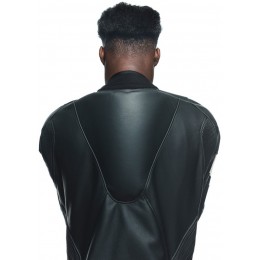 Dainese Tosa Один перфорированный кожаный костюм мотоцикла Pece