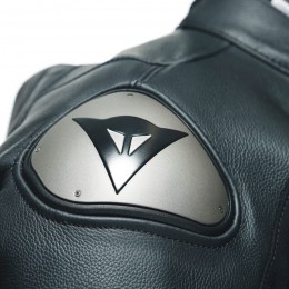 Dainese Tosa Один перфорированный кожаный костюм мотоцикла Pece