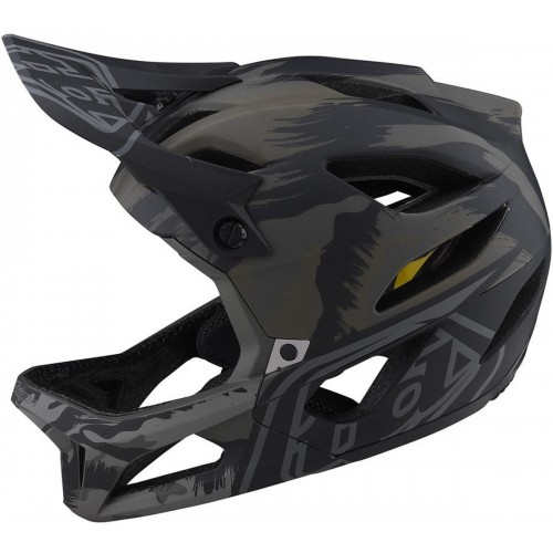 Troy Lee Designs Stage Brush Camo Military Велосипедный шлем