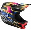 Troy Lee Designs D4 Carbon Lightning Шлем для скоростного спуска