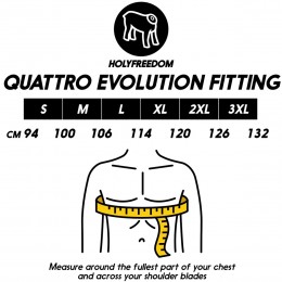 HolyFreedom Quattro Evolution Мотоцикл Кожаная куртка