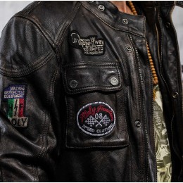 HolyFreedom Quattro Evolution Мотоцикл Кожаная куртка