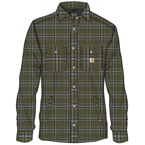 Carhartt Flannel Sherpa Lined Рубашка
