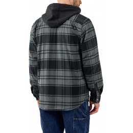 Carhartt Flannel Fleece Lined Hooded Рубашка