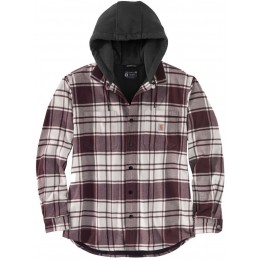 Carhartt Flannel Fleece Lined Hooded Рубашка